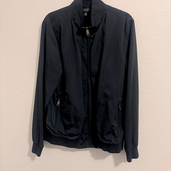 Nordstrom Other - Nordstrom Navy Windbreaker Jacket with Stand-Up Collar